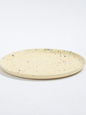 New Party Salad Plate Yellow ø 22 cm